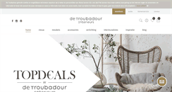 Desktop Screenshot of detroubadour.nl